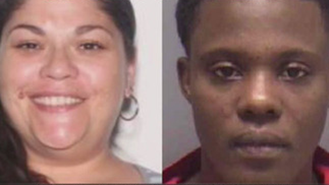 Shanan Diaz and Tanesha Gary