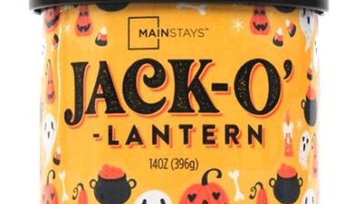 Vela Mainstays Jack-O' Lantern. U.S. Consumer Product Safety Commission
