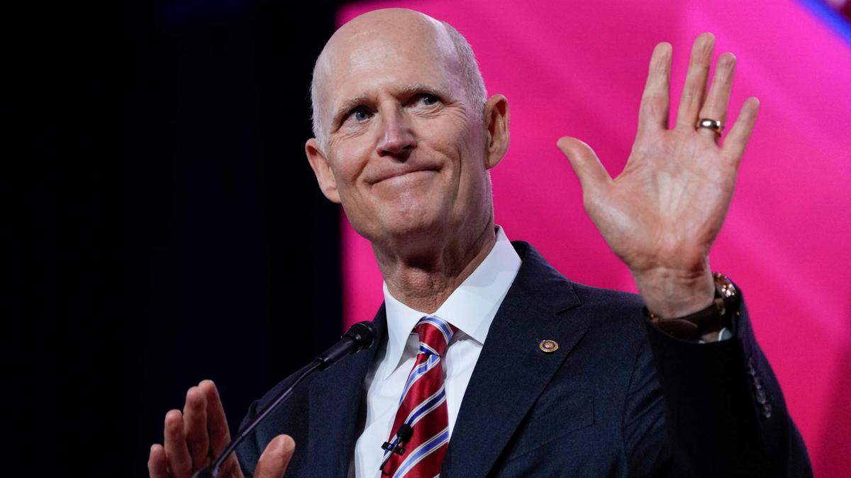 Florida U.S. Sen. Rick Scott announced in a Newsweek column that he’s endorsing Donald Trump in Republican primary and not Gov. Ron DeSantis.