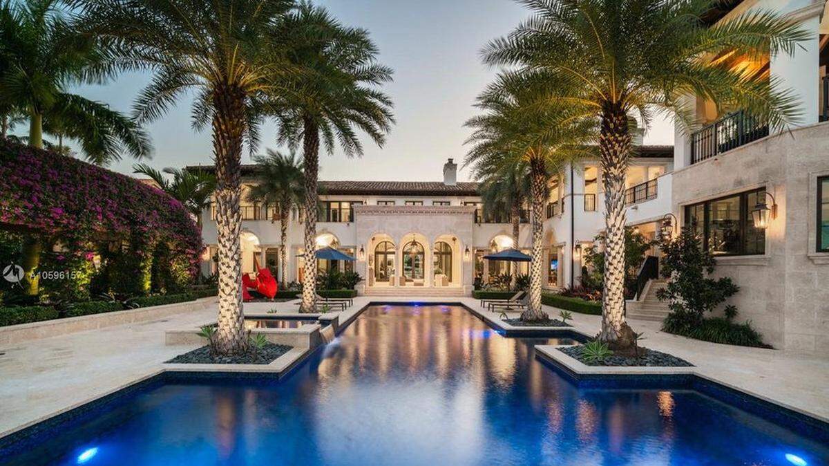 This home at 23 Tahiti Beach Island Rd. in Coral Gables sold for $16 million, the biggest residential sale in Miami-Dade for the week of April 26-May 2.