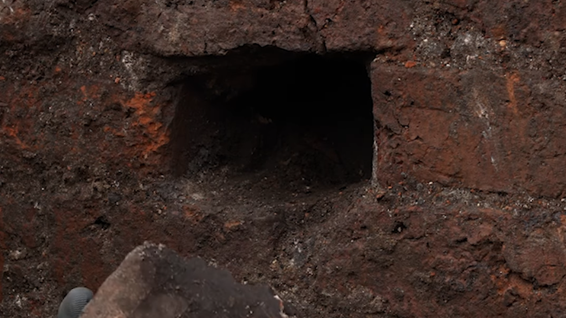 A medieval castle was fitted with a “hidey-hole” from a worker there centuries ago, and is among discoveries made by archaeologists in 2024.