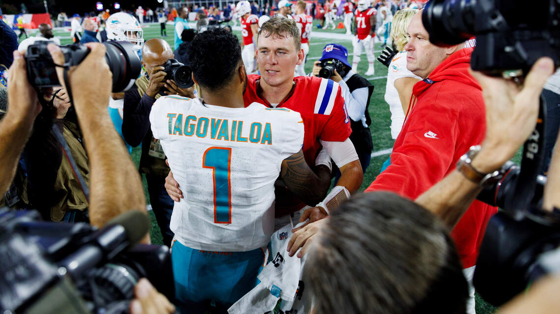 Greg Cote’s Hot Button Top 10: Dolphins-Pats, Heat-Lillard, Canes escape, Fury ekes by, Prime .500