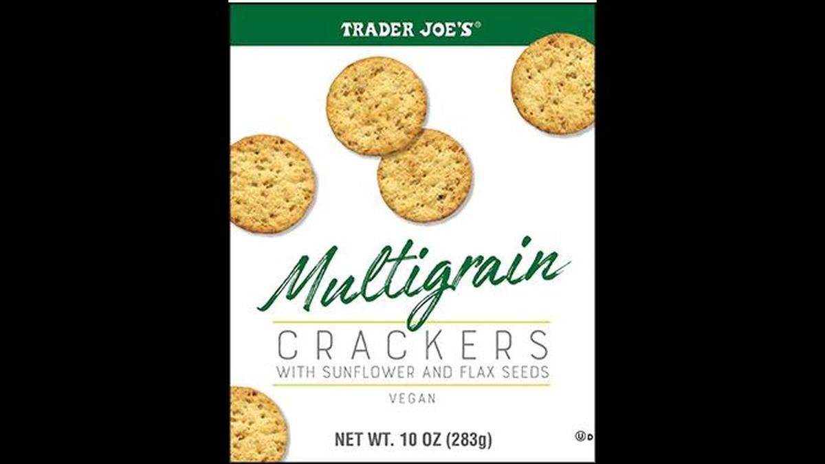 Trader Joe’s Multigrain Crackers with Sunflower and Flax Seeds might also have an inedible ingredient.