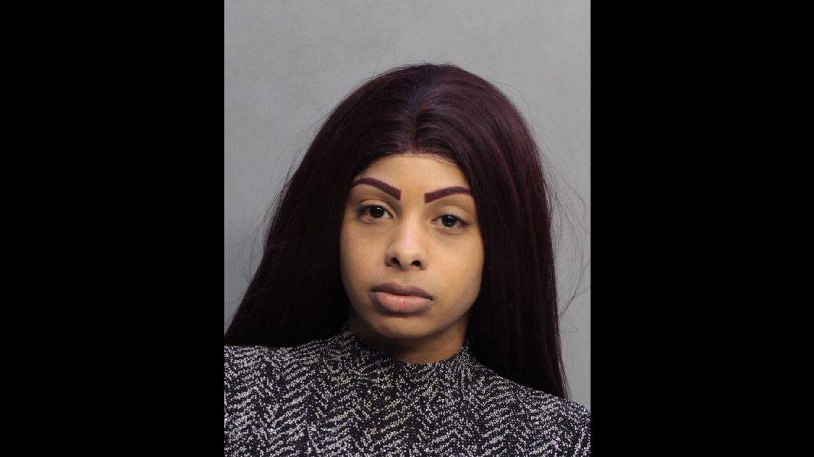 Kira White, 23, was arrested and charged with stealing jewelry and cash from a man she met at a bar.