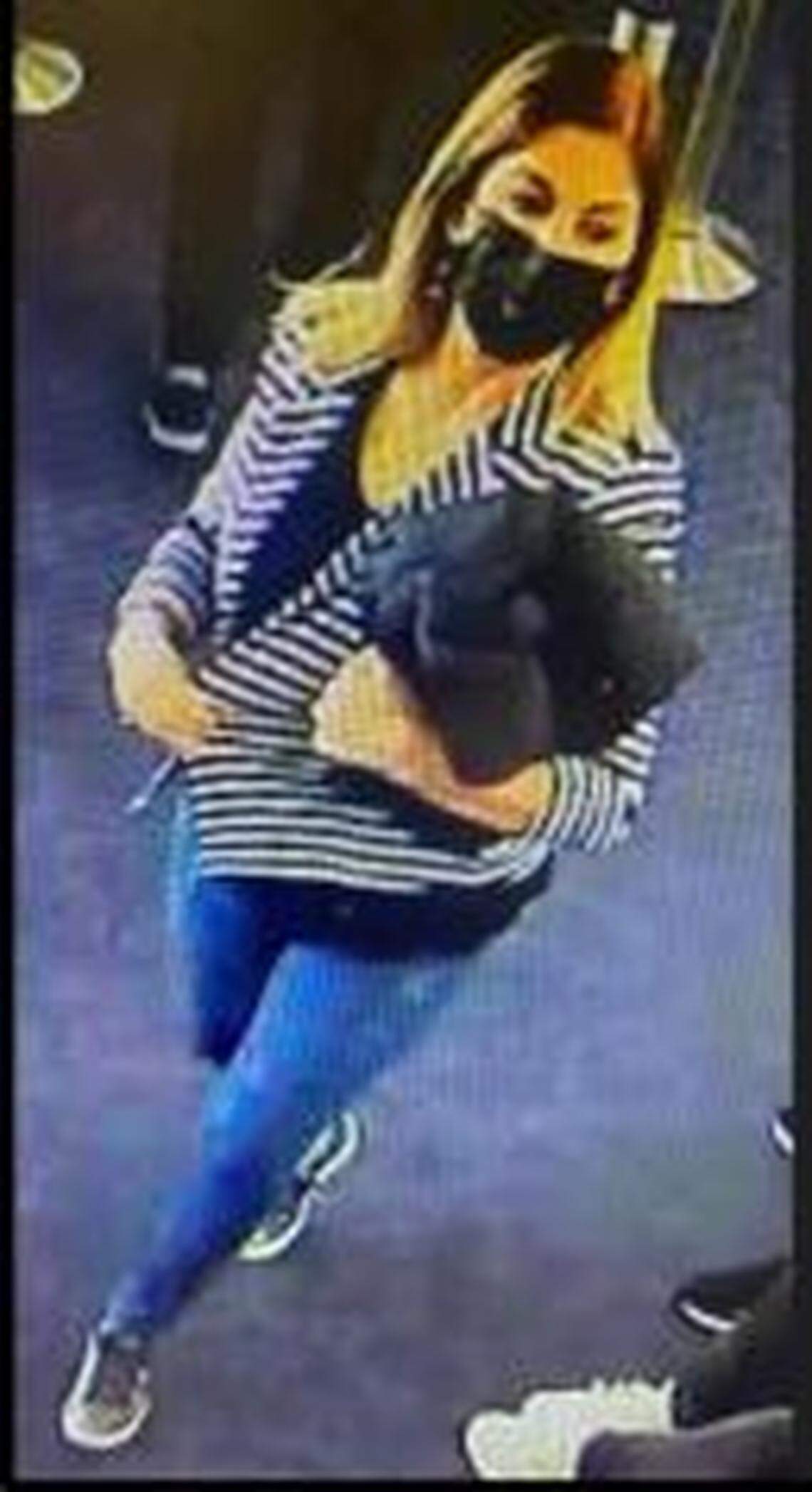 Maria Velasquez on Miami International Airport surveillance cameras