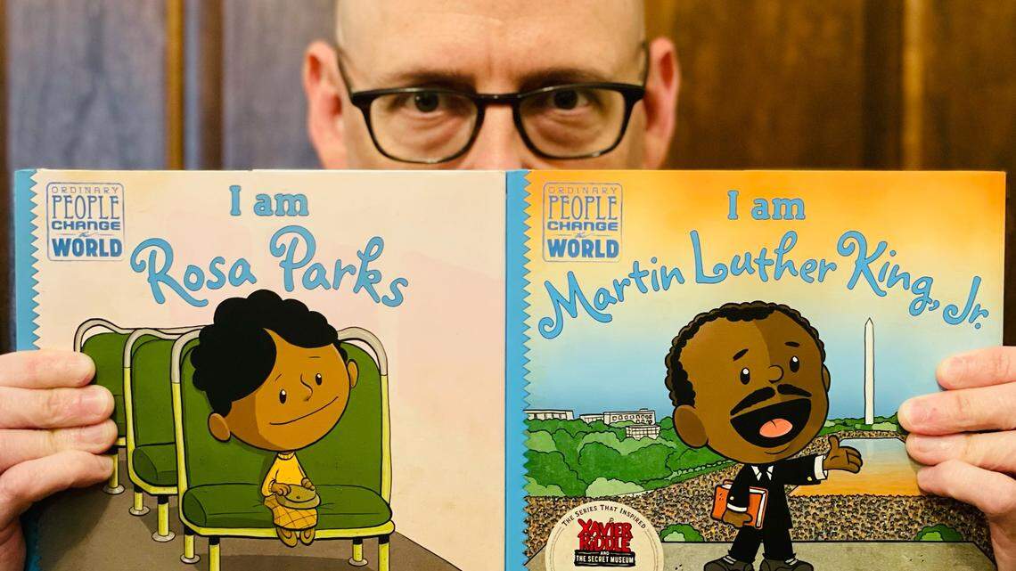 Two of South Florida author Brad Meltzer’s books for kids have been banned by a York, Pa., school district.