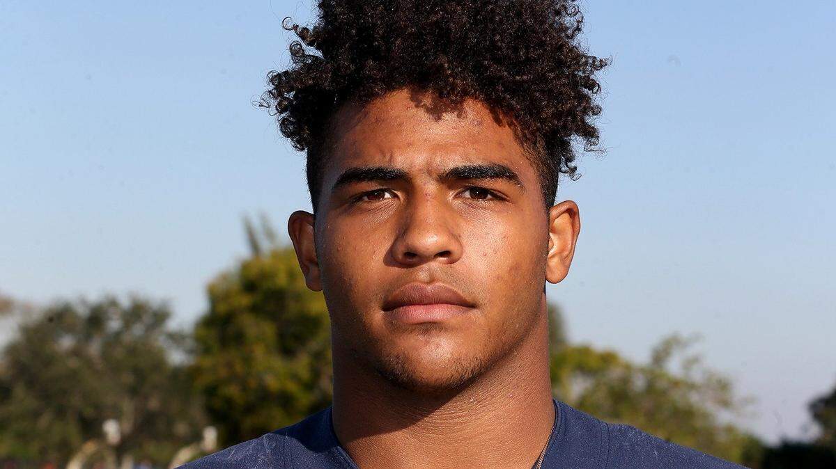 Derek Wingo helped the St. Thomas Aquinas defense pitch a shutout against Delray Atlantic in the Region 4-7A finals.