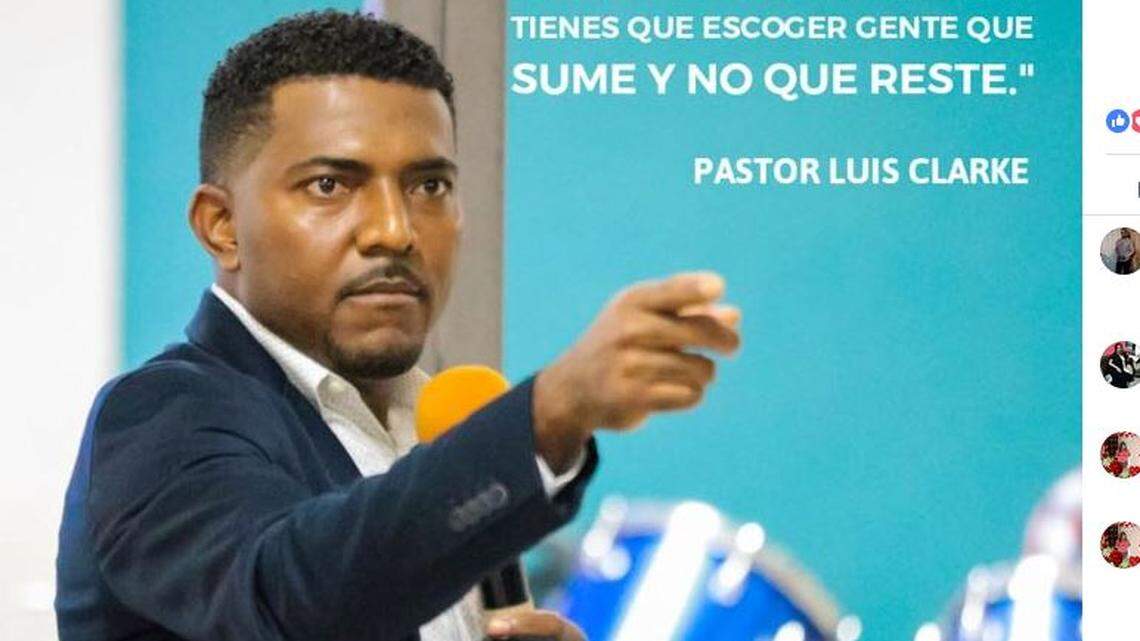 Luis Clarke’s Facebook profile shares the message “In your life, you have to choose people who add up and not subtract.”