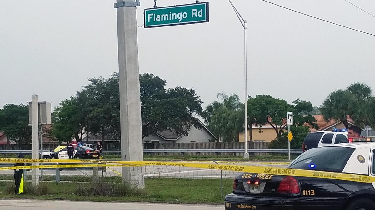Police in Davie responded to a shooting on South Flamingo Road Friday that killed two, one at the scene and the other later at the hospital, spokesman Lt. Mark Leone said.