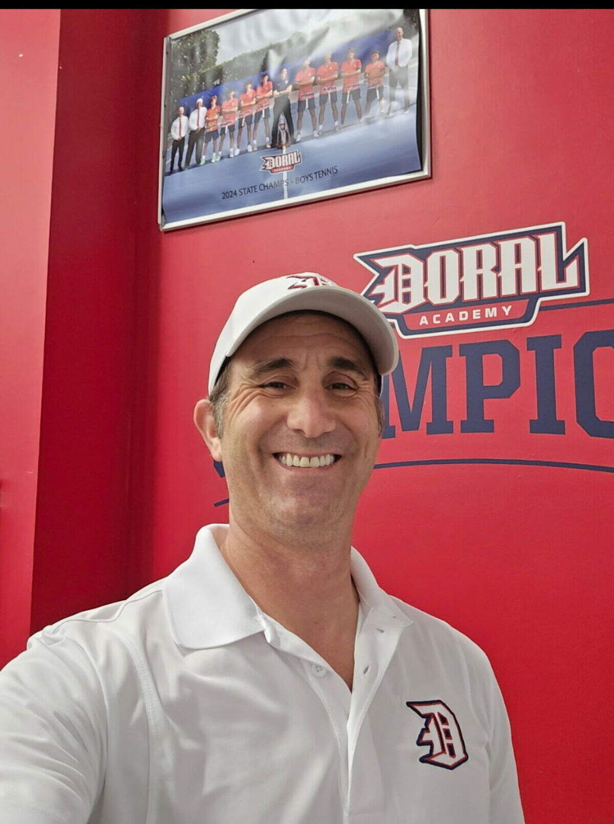 Doral Academy coach Justin Puppo is the Miami Herald’s Miami-Dade Boys’ Tennis Coach of the Year.