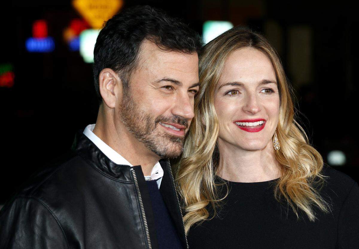 jimmy kimmel with wife molly mcnearney