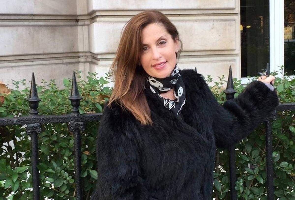 Andrea Greenberg in an undated photo during a trip to Paris