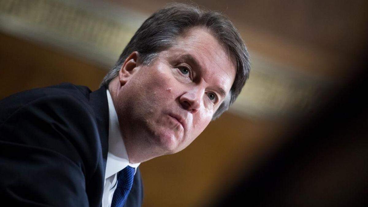 In 2018, Brett Kavanaugh, accused of sexual assault, testifies during the Senate Judiciary Committee hearing on his nomination be an associate justice of the U.S. Supreme Court.