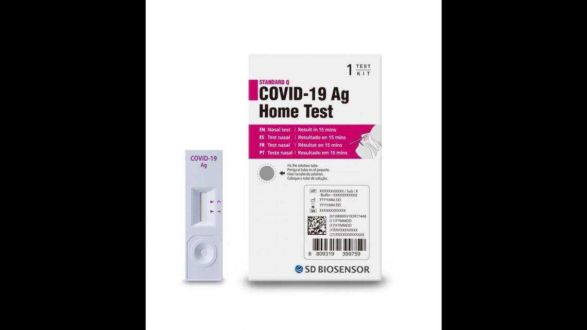 The Standard Q COVID-19 Ag Home Test by SD Biosensor