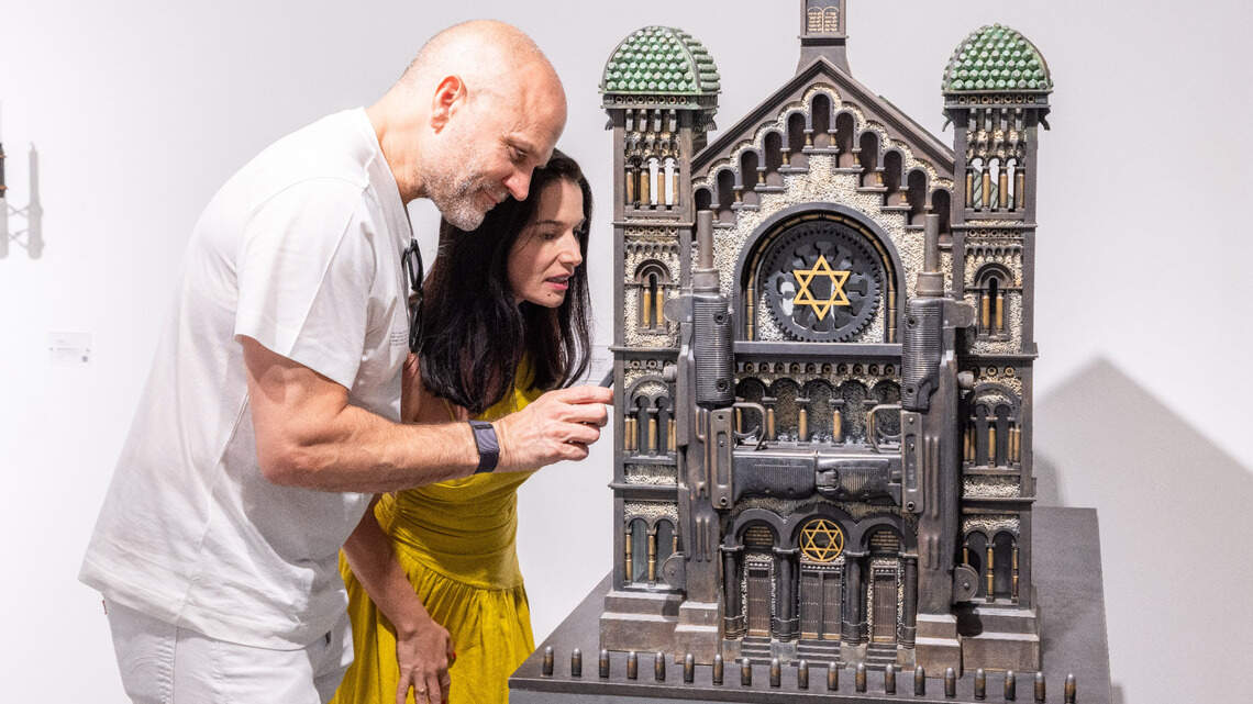 Jesus on a fighter jet: South Beach art show explores how religion justifies war