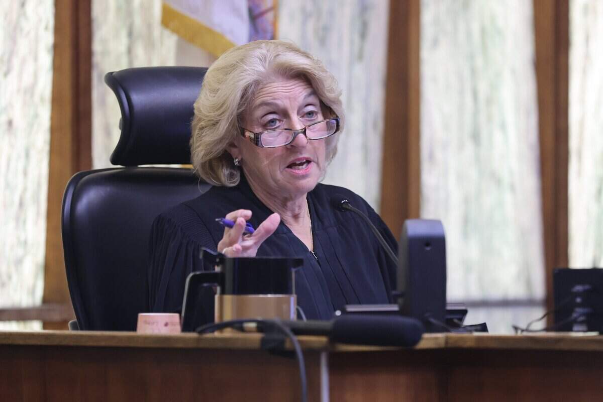 Judge Marisa Tinkler-Mendez gives her thoughts on jury instructions regarding expert testimony during the Pino trial on Monday, June 15, 2026, in Miami, Florida. Pino is charged in connection to the crash that killed 17-year-old Lucy Fernandez.