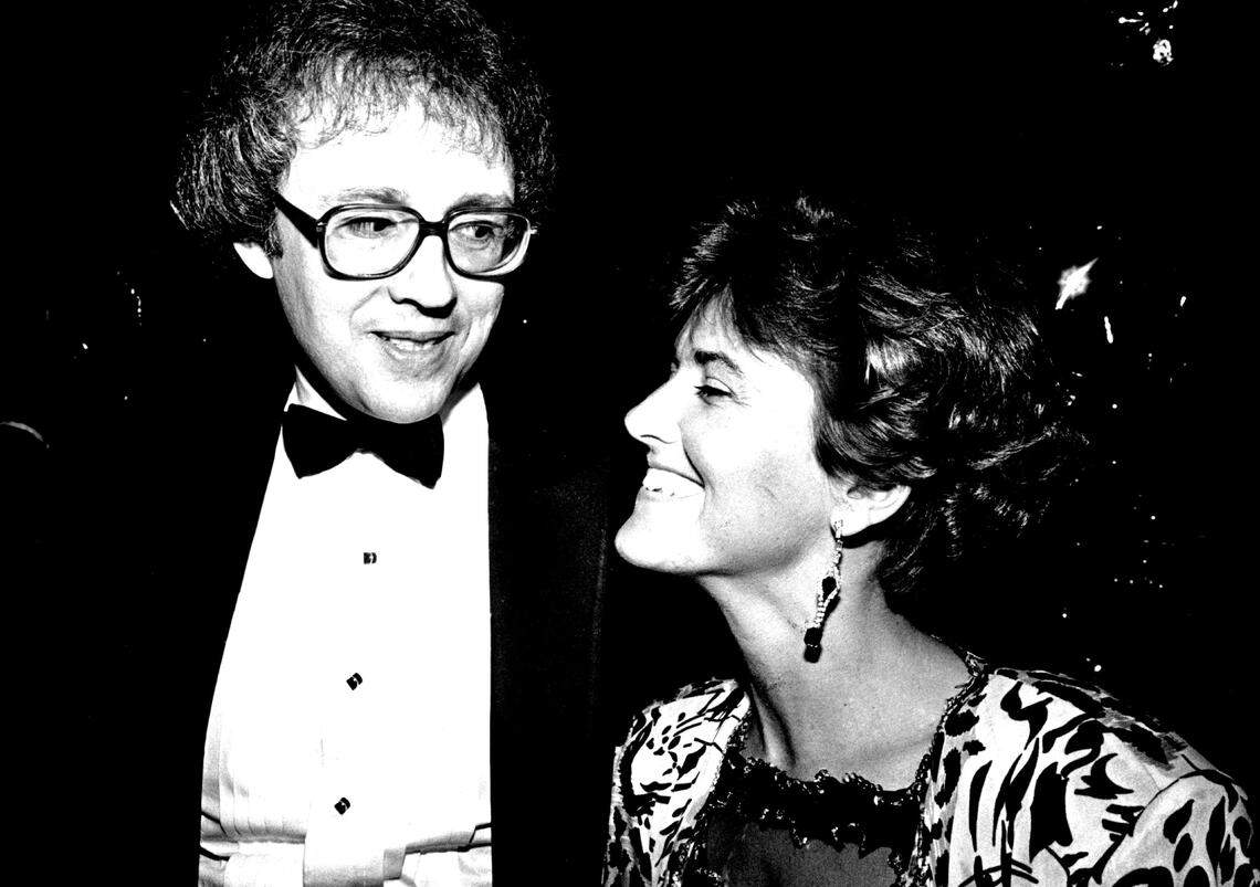 Seth Gordon and Marta Gillette of the New World School of the Arts.