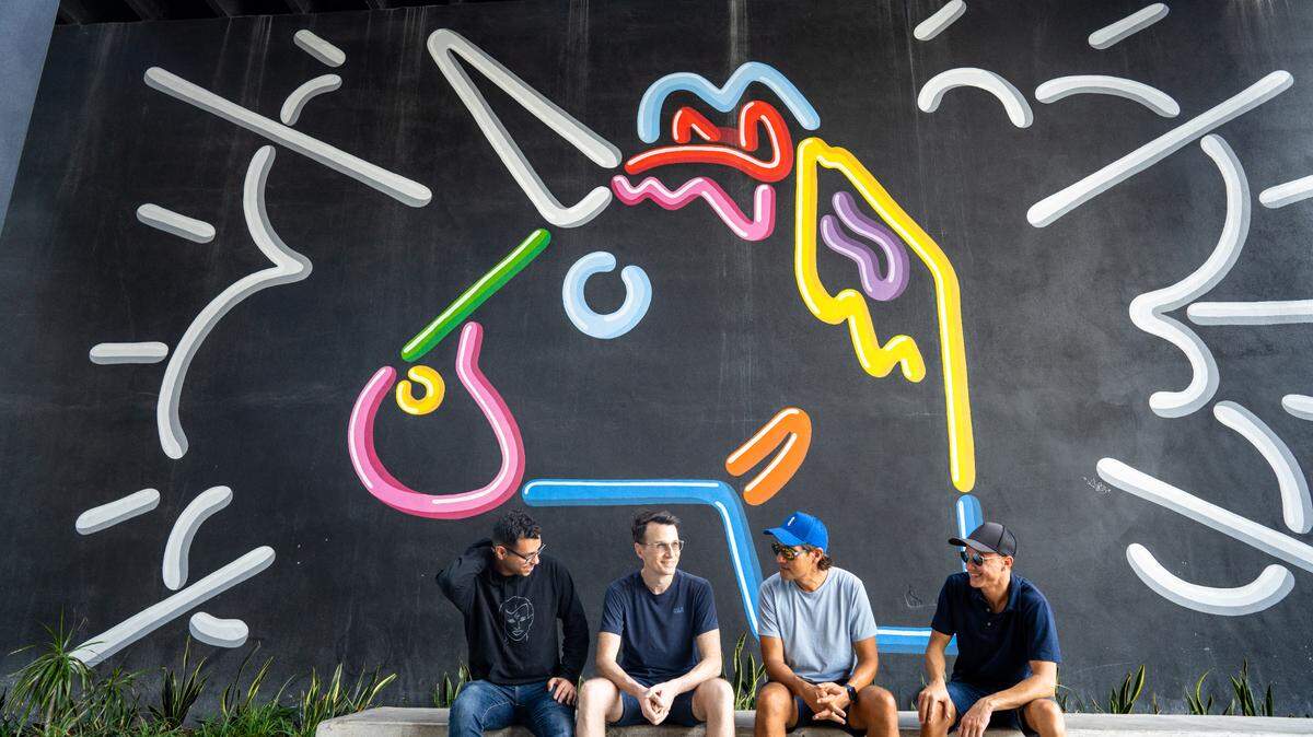 QuickNode founders from left to right: Auston Bunsen, Manuel Kreutz, Alex Nabutovsky, Dmitry Shklovsky