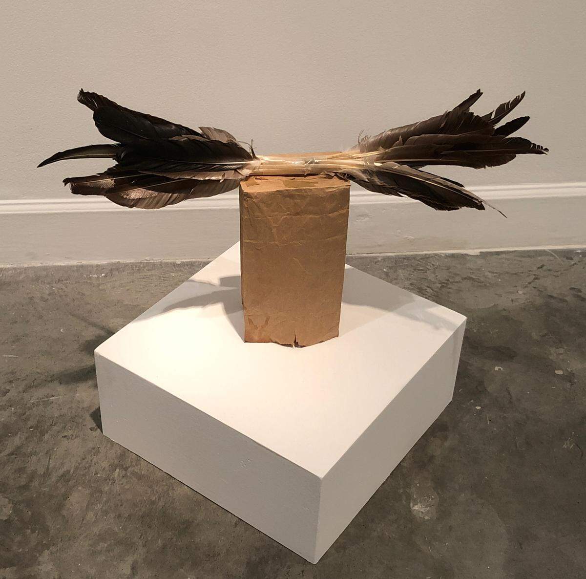 William Cordova’s “Geronimo I,” 2006-2017. Part of the show “Monarchs: Brown and Native Contemporary Artists in the Path of the Butterfly” at the Museum of Contemporary Art  in North Miami through Aug. 5.