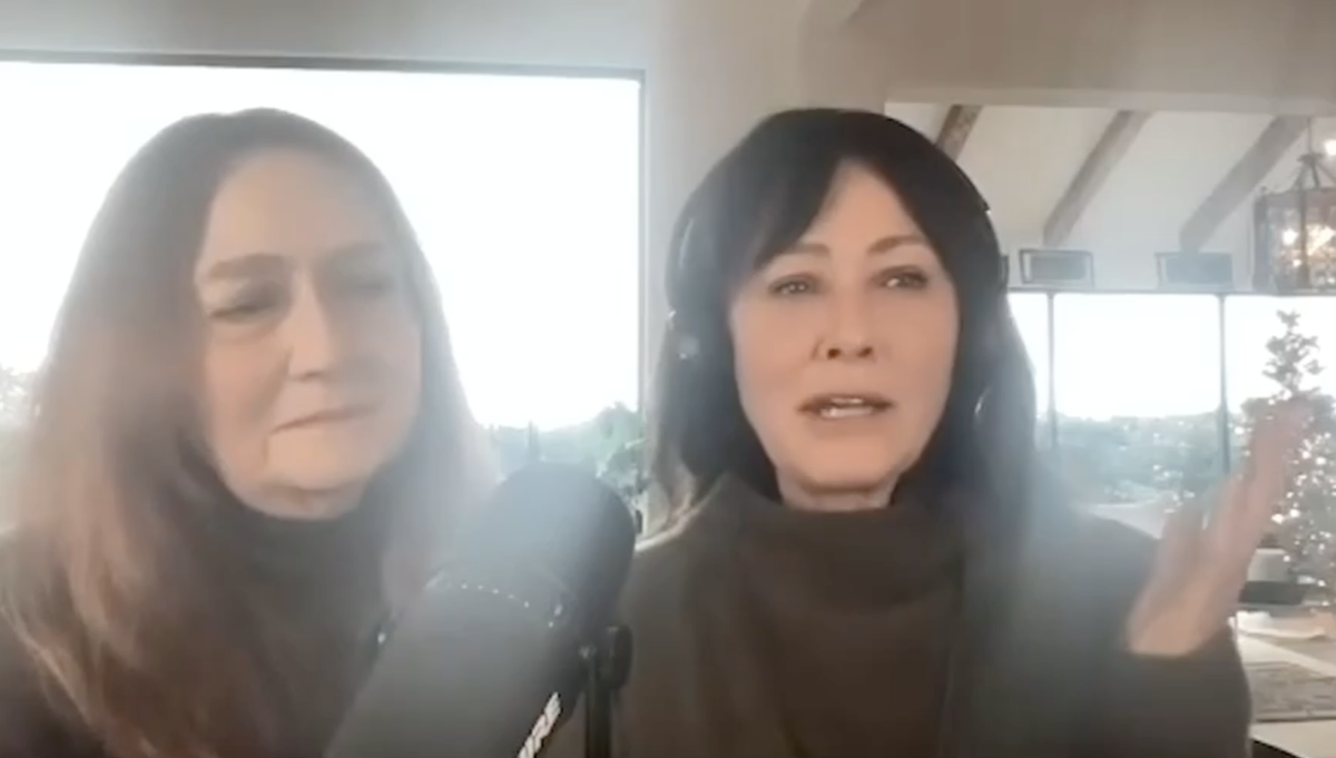 ‘90210’ star Shannen Doherty’s mom shares podcast episode 1 month after her death