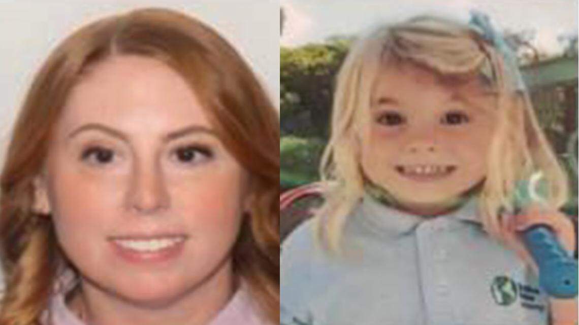 Mary Catherine Gingles, 34, left, with her daughter, Seraphine, 4. Mary was shot and killed along with her father, David Ponzer, 64, and a neighbor, Andrew Ferrin, 36, on Sunday morning, Feb. 16, 2025. Her estranged husband, Nathan Gingles, a U.S. Army vet, has been charged in the murders.