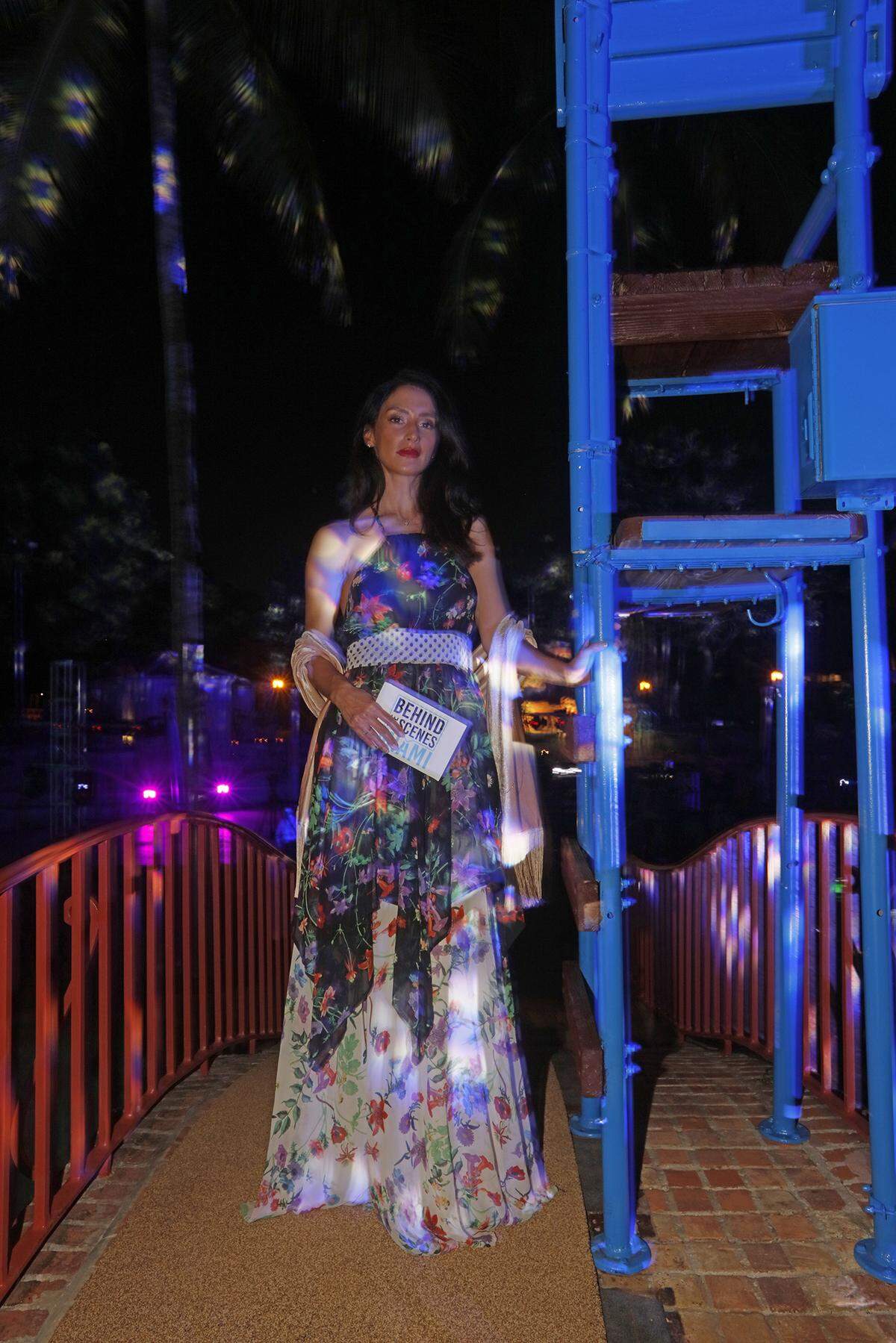 Yelain Santoyo attends the Coral Gables centennial concert on Sunday, Dec. 7, 2025, in Coral Gables, Florida.