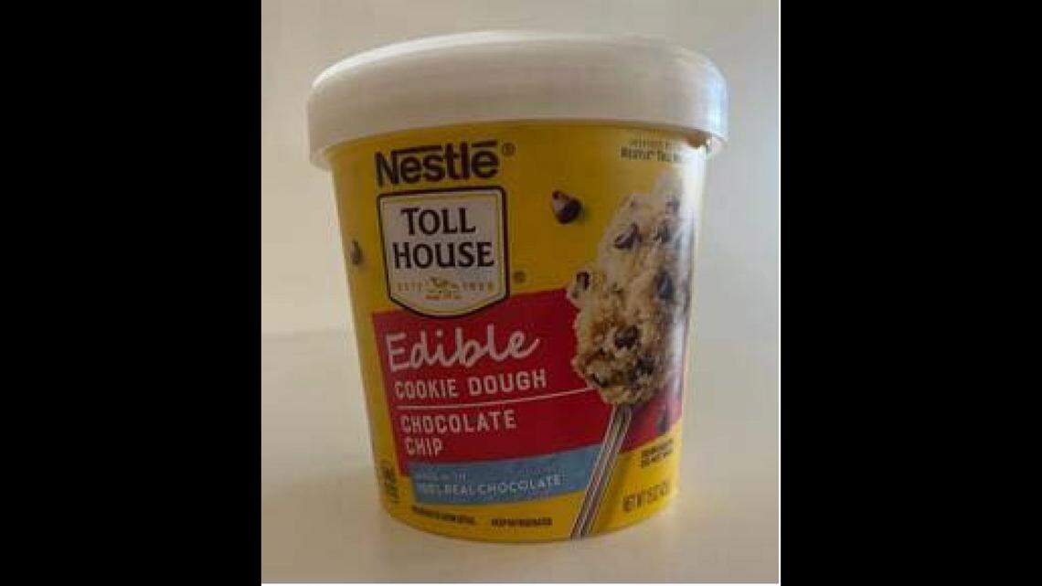 Nestlé Edible Chocolate Chip Cookie Dough tubs have been recalled.