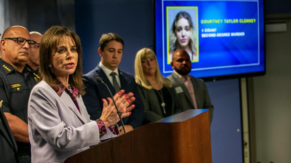 Miami-Dade County State Attorney Katherine Fernandez Rundle unsealed the arrest warrant for model Courtney Clenney on Thursday, one day after U.S. marshals arrested her in Hawaii, for the homicide of Christian Obumseli, last April 03 in Miami, on Thursday August 11, 2022.