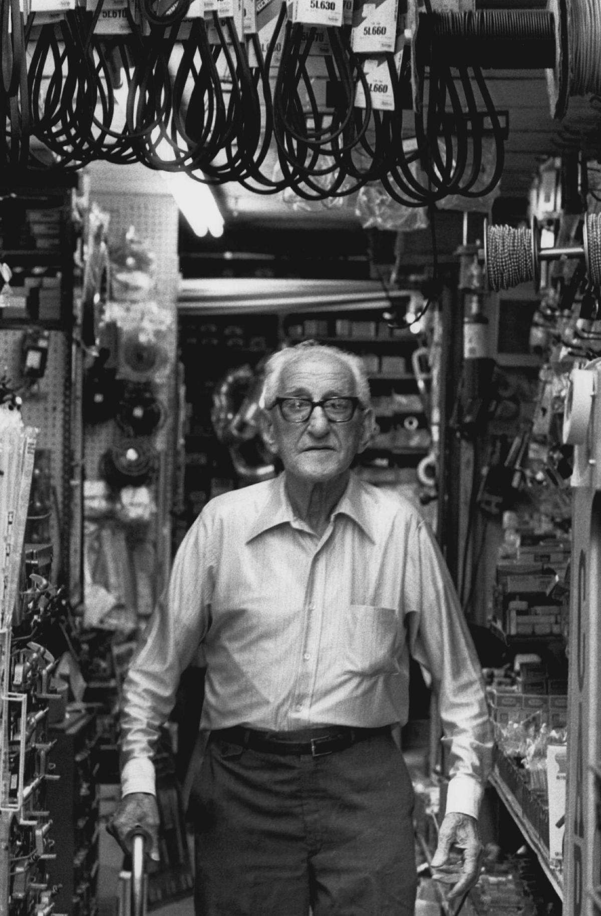 Ben Siegel opened Central Hardware on 41st Street in 1954.