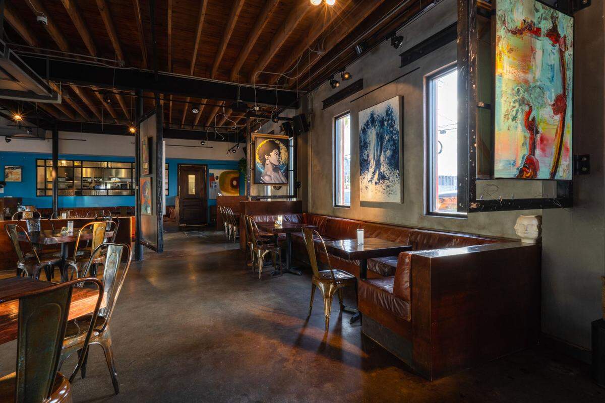 Interior of R House in Wynwood.