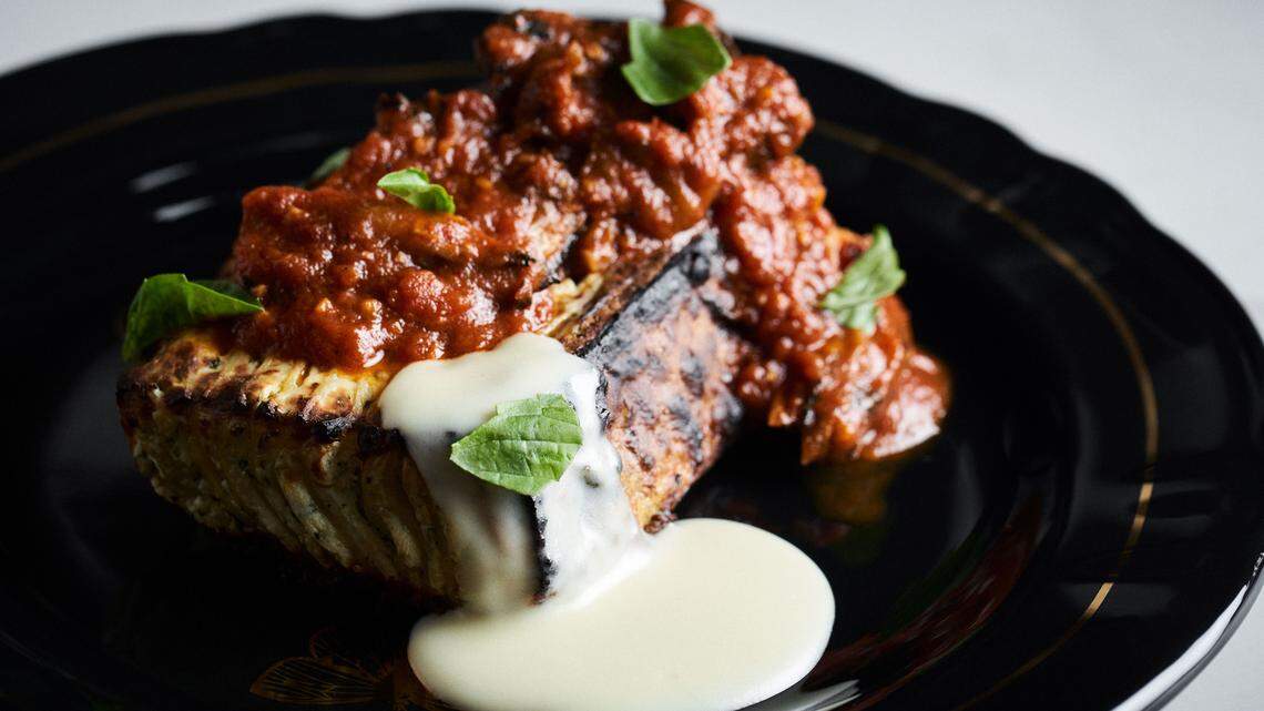 INDULGE’s Daily Dish: Heat things up in the kitchen with Brad Kilgore’s fire-roasted lasagna