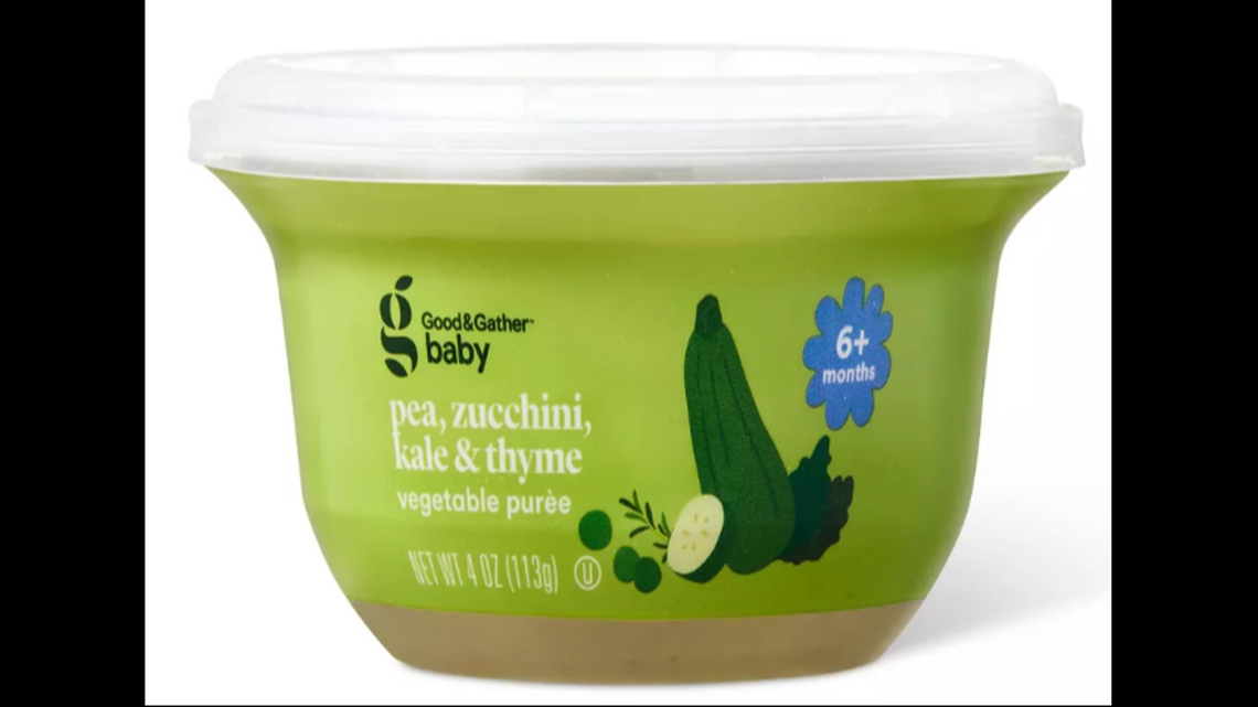 Good & Gather Pea, Zucchini, Kale, Thyme vegatable puree