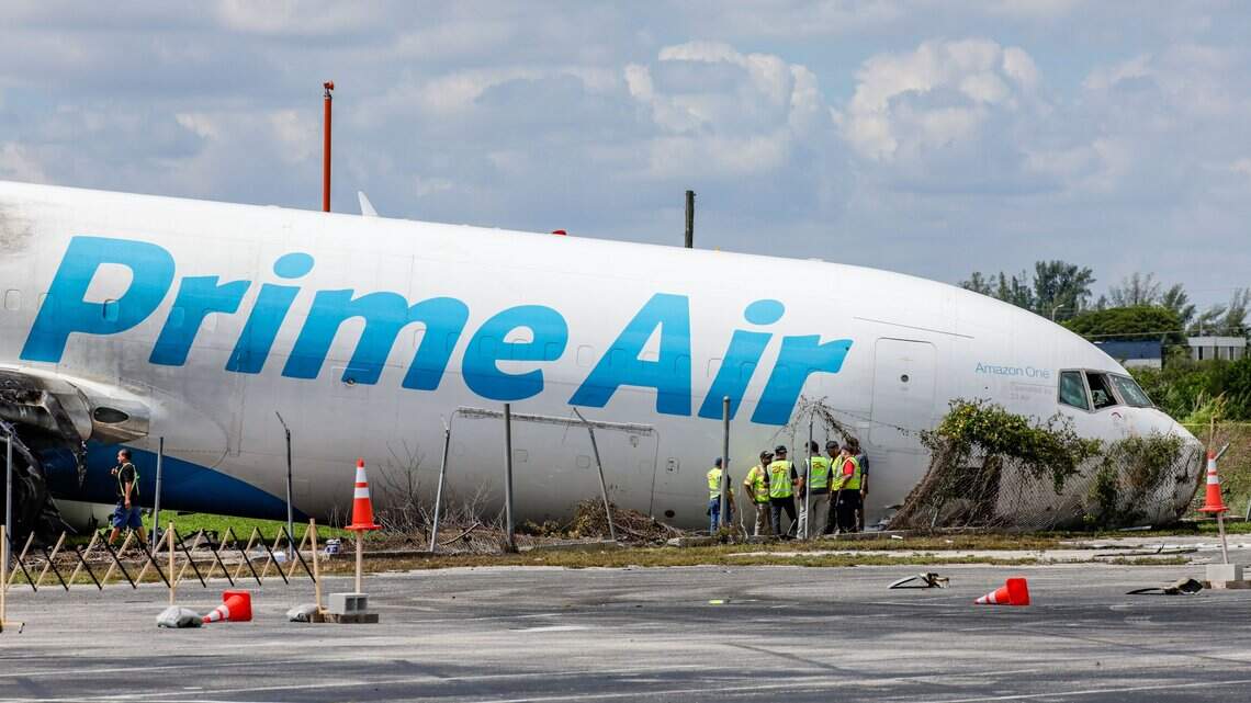 Sheriff identifies the five victims killed on the ground in MIA cargo plane crash