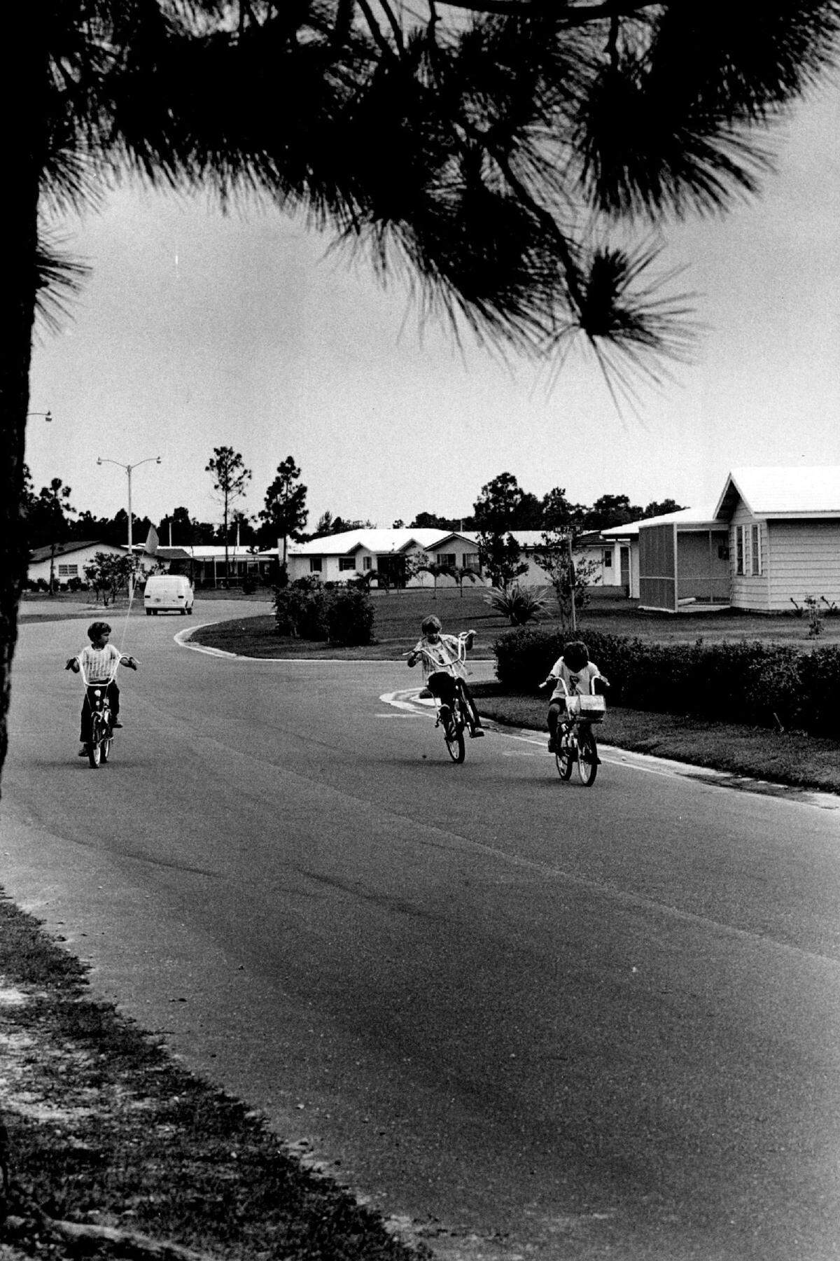 A Coral Springs street in 1974.