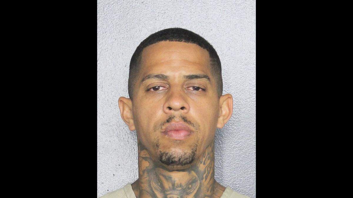 Marc Vega’s mugshot from March 1, 2022 after his arrest by the Hollywood Police Department.