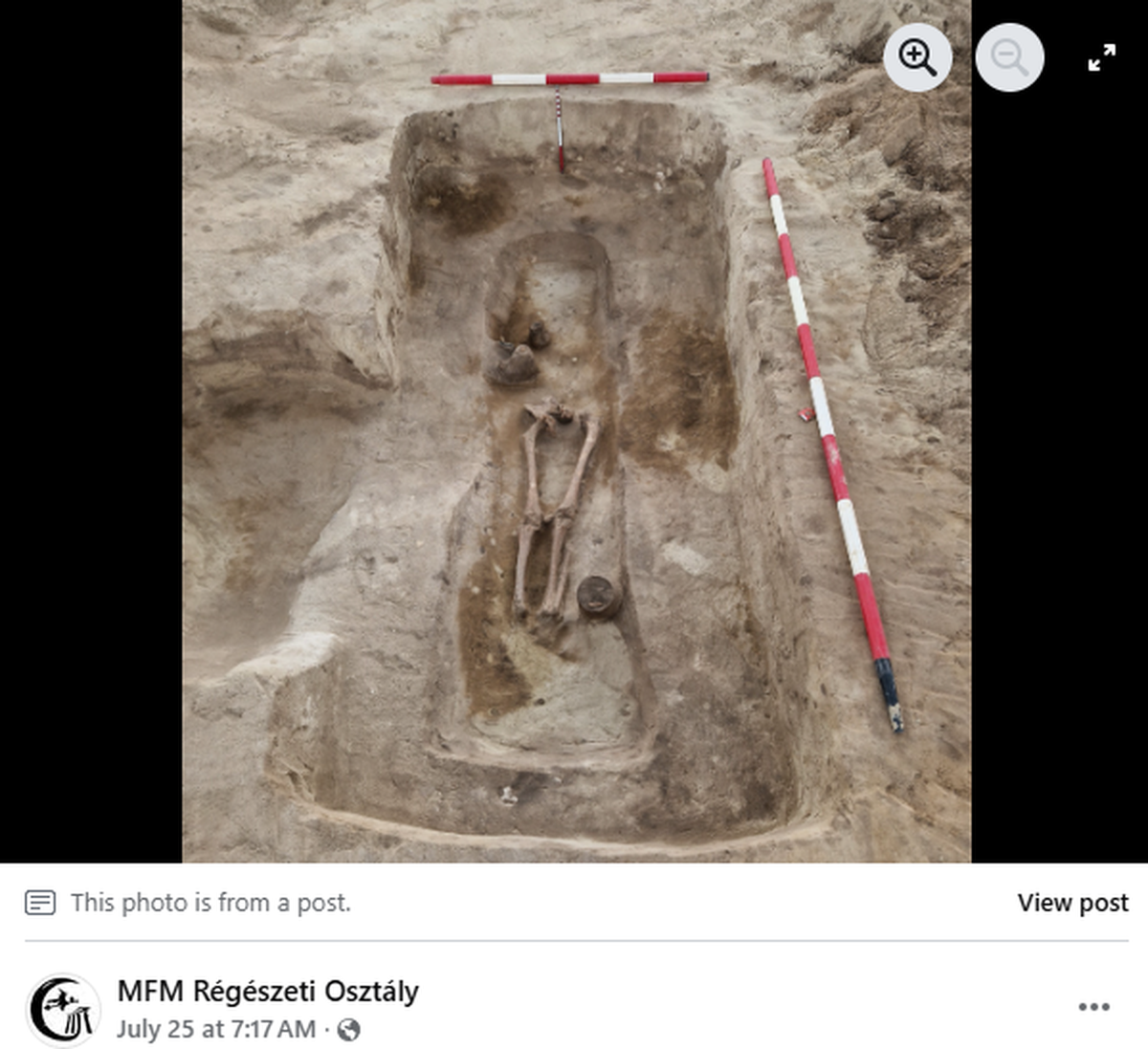 The graves belong to the Sarmatian culture, a group of nomadic people originally from the Ural Mountains.