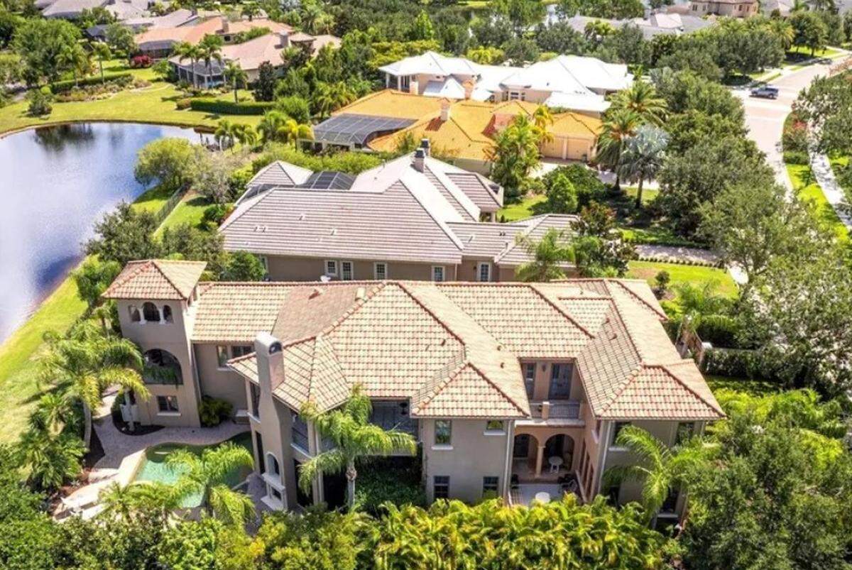 Mick Jagger’s former home in Lakewood Ranch, Florida. Realtor.com