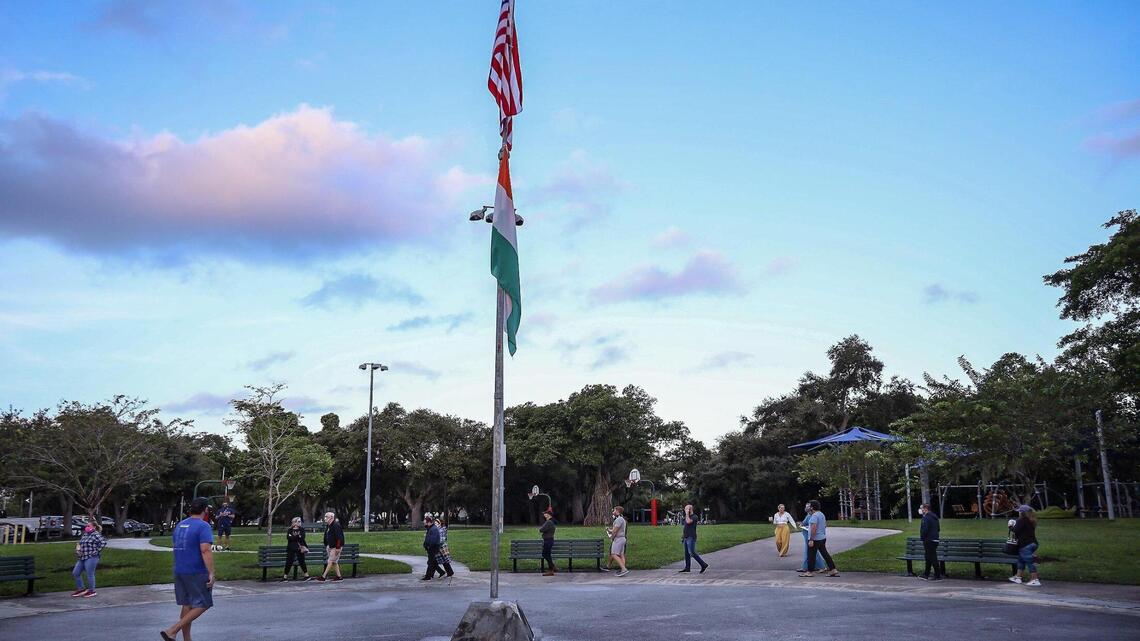 After a raucous presidential race, a calm Election Day dawns on South Florida