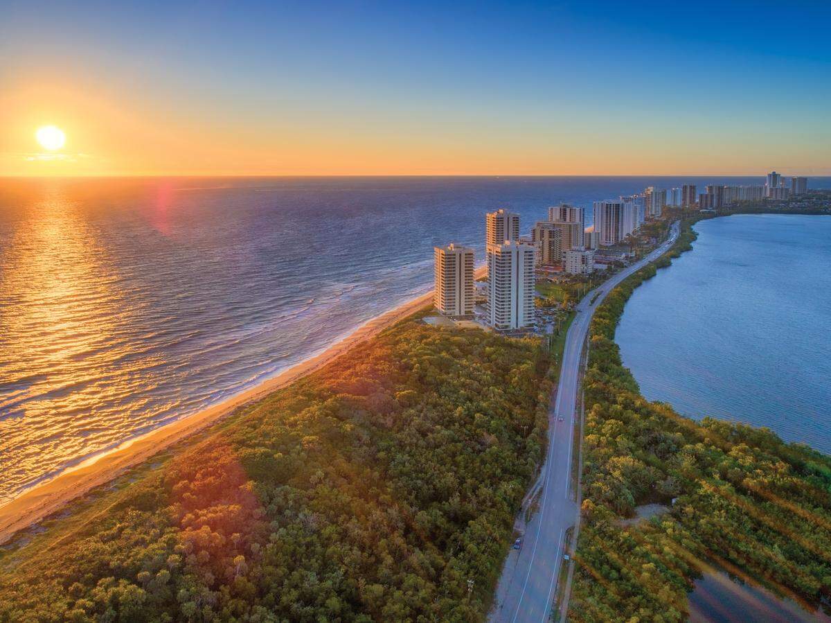 Watching the sun rise over Singer Island is a can’t-miss experience.
