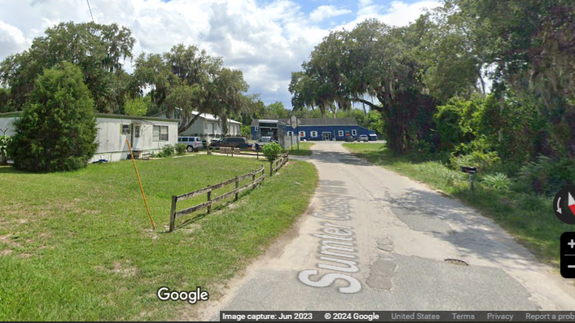 The attack happened at a home on County Road 148 in the Wildwood community, Sumter County officials said.