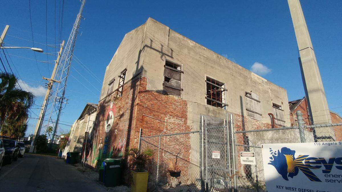 The dilapidated old diesel plant in Key West is shown on Wednesday, Feb. 27, 2019.