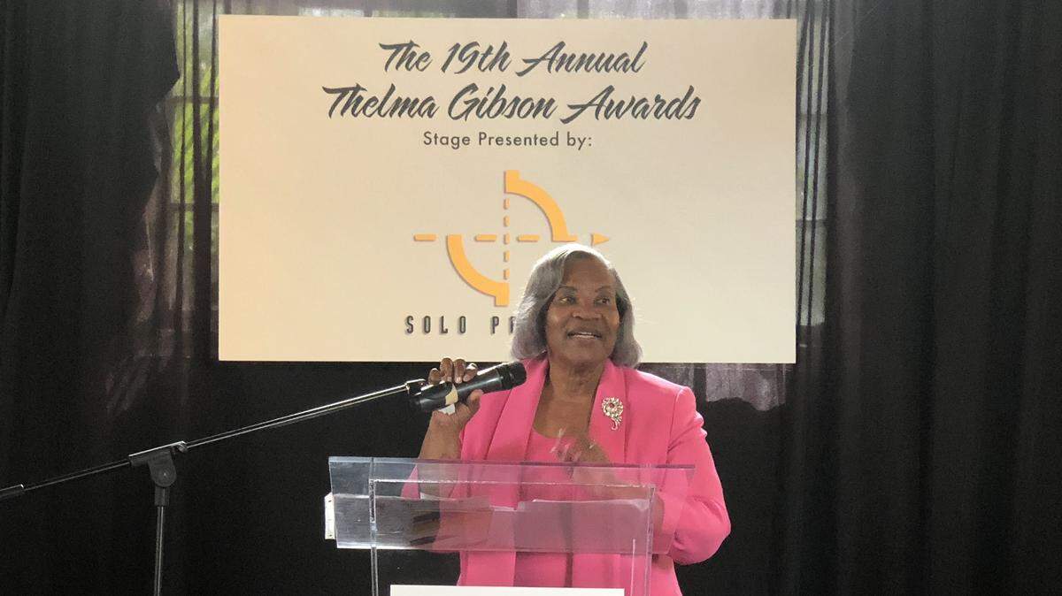 Miami Herald columnist Bea L. Hines is honored Oct. 4 in Coral Gables by the Women’s Chamber of Commerce.