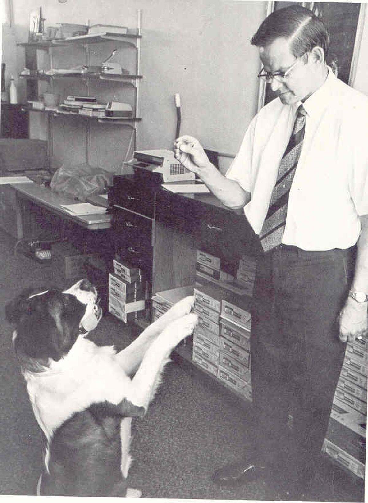 Brother Eugene Trzecieski was a teacher at West Miami-Dade’s Christopher Columbus High School for 52 years. In the late 1970s into the 1980s, his dog Brandy, a St. Bernard, “won the hearts of all the students and became the school’s mascot,” Columbus said in his obituary.