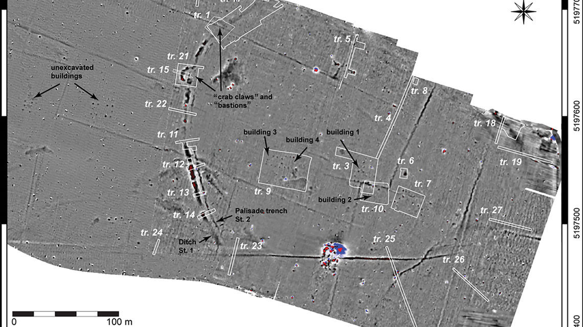 Archaeologists in Le Peu found a fortified settlement of Europe’s “first megalithic builders” with homes and dramatic entrances, study said.