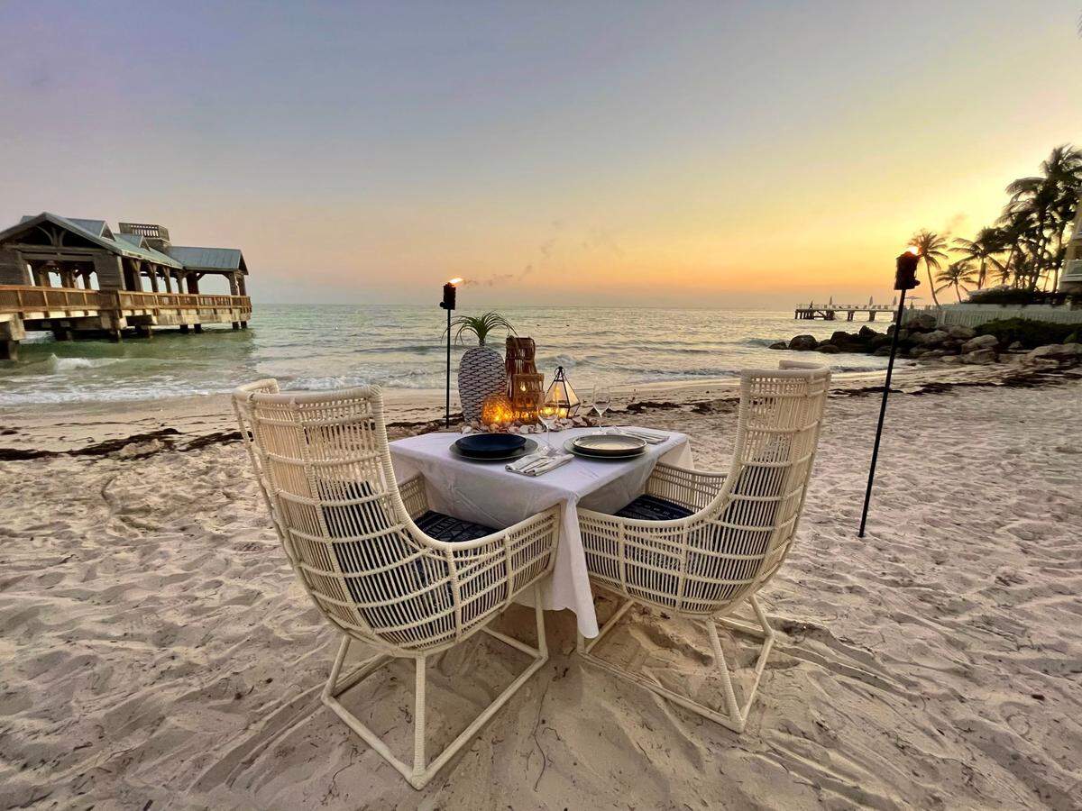 Experience the beautiful Tide to Table dining experience at Four Marlins.