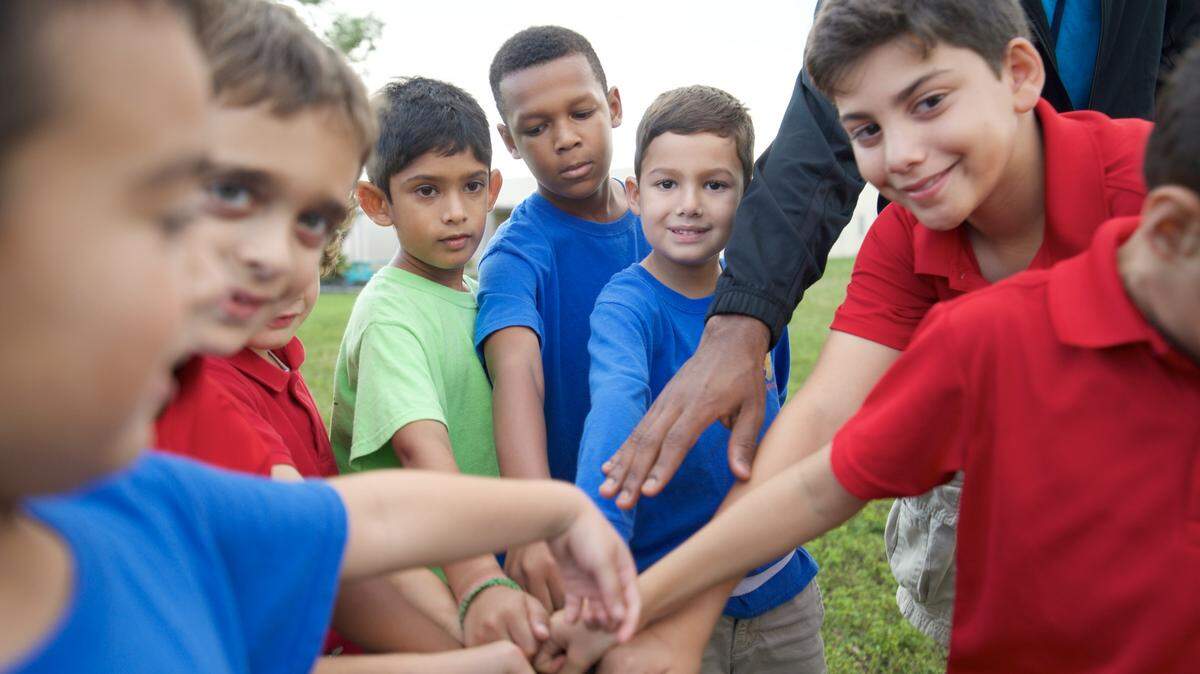 Elementary school-aged children take part in YMCA’s afterschool program, partly funded by The Children’s Trust.