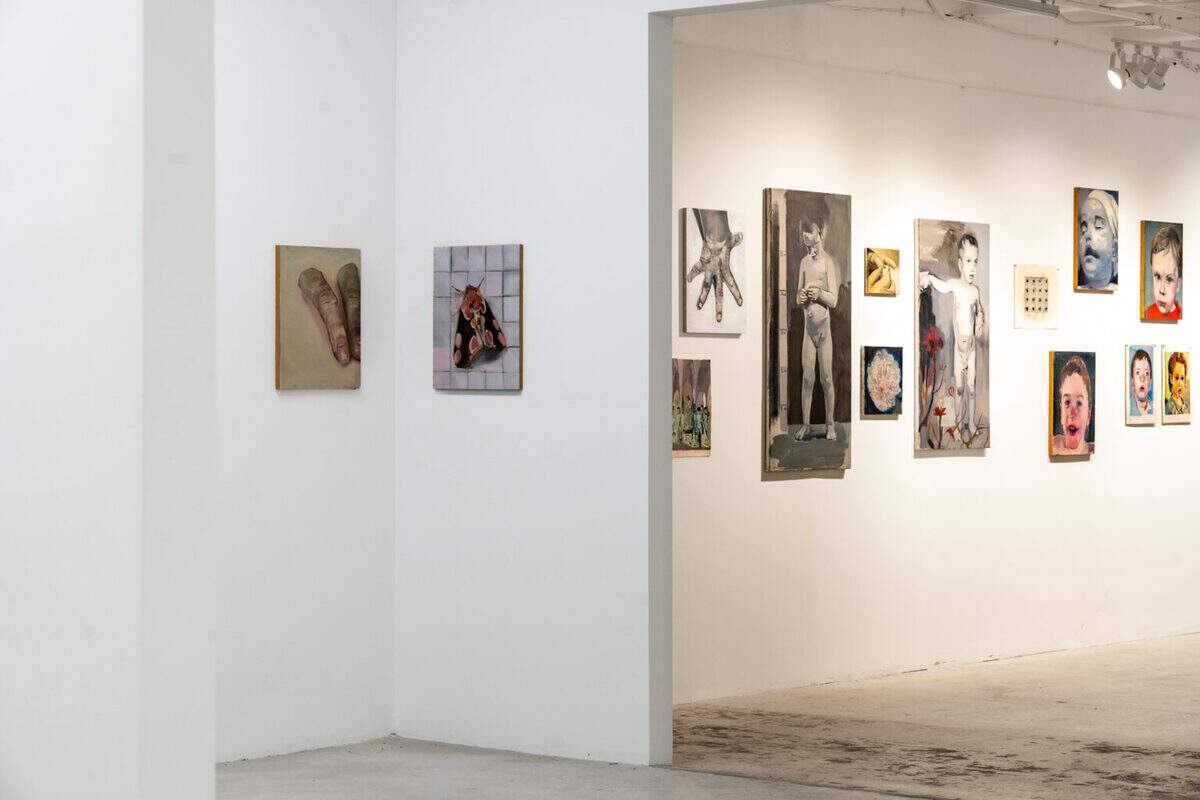 Most of the paintings on view in “Temples of Otherness” have never been publicly displayed before.