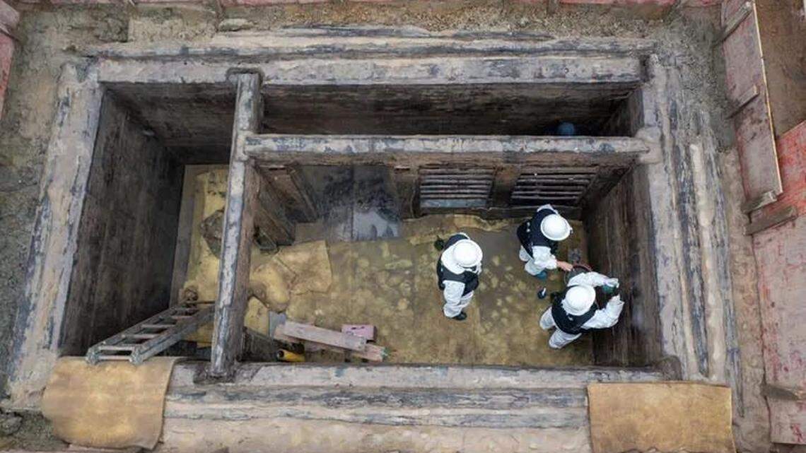 Archaeologists discovered a rare and exciting tomb from 2,100 years ago, officials in China said.