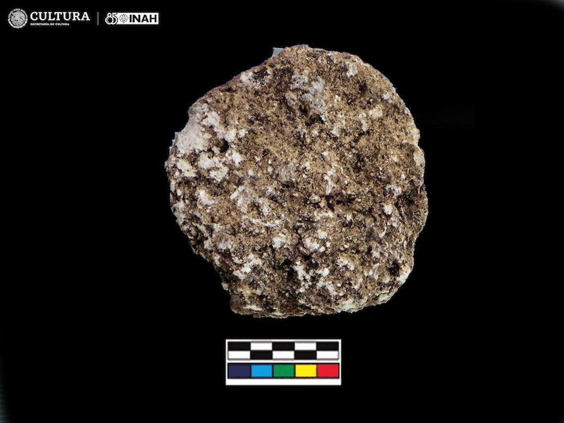 The small circular stones were used as the lids on pots that held Melipona honey, researchers said.