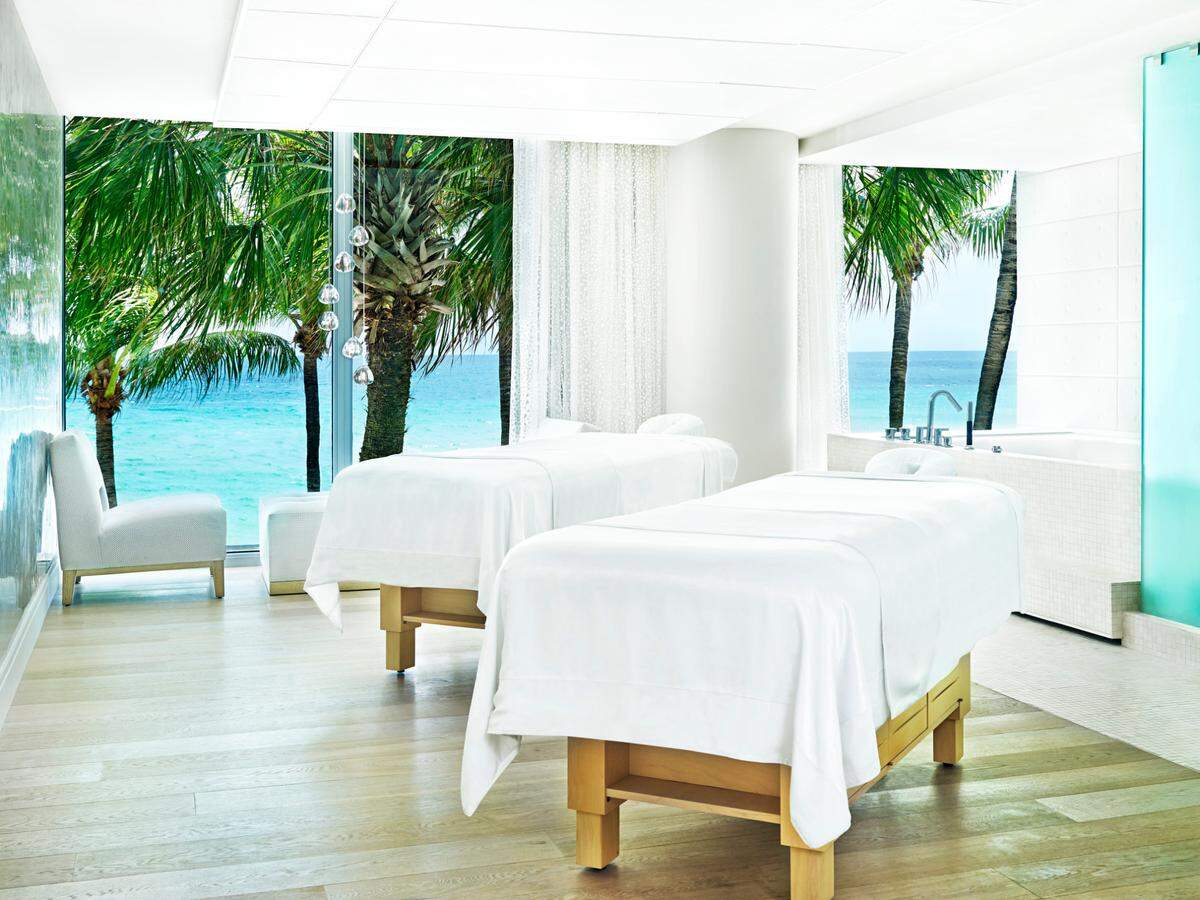 The sound of the waves will perfectly compliment your luxurious massage.